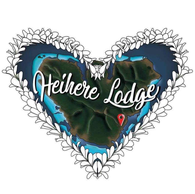 Logo Heihere Lodge, location de bungalow à Moorea